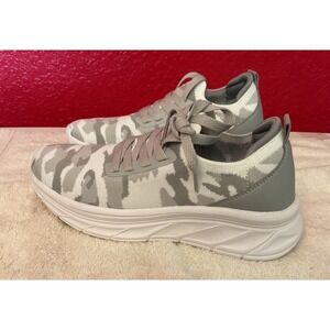Urban Sport J Slides Women Size 7.5 Gray Camo Knit, Hattie